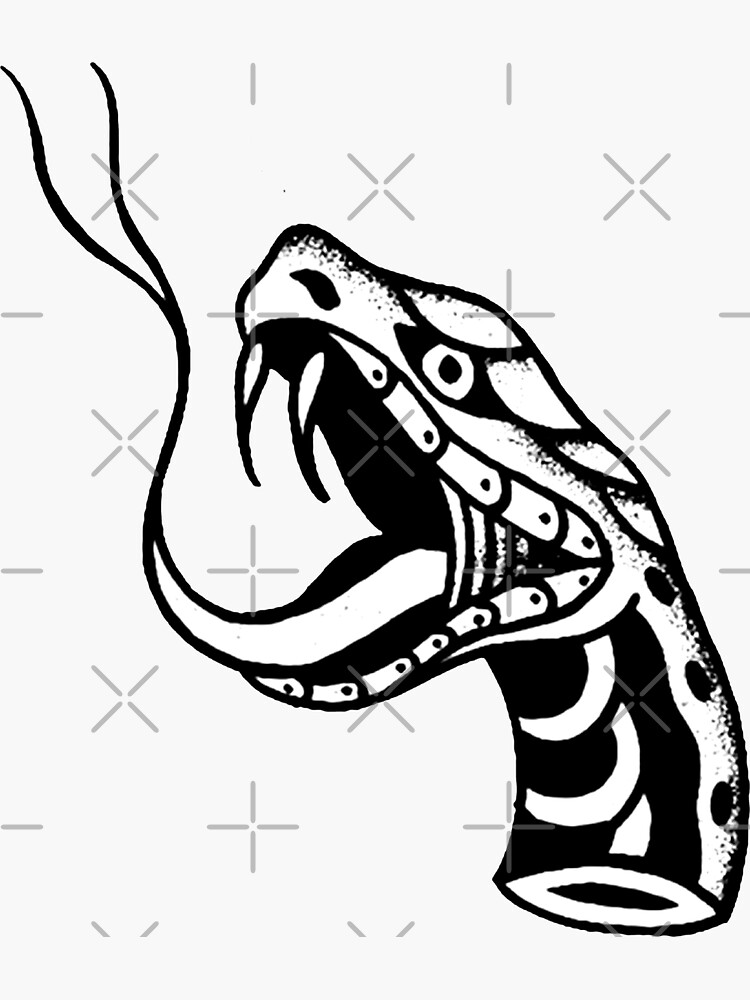 Traditional Snake Head Tattoo.... - Carole Caldarelli Tattoo | Facebook