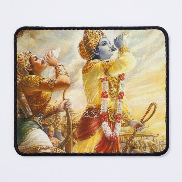 Item preview, Lord Krishna and Arjun, Mahabharata photography designed and sold by Krishnavi.