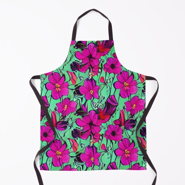 Item preview, Pink and purple flower patterns designed and sold by ArteEterno.