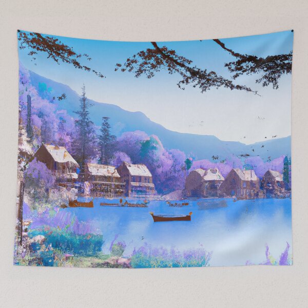 Item preview, Winter Lavender Lake designed and sold by rlamay17.