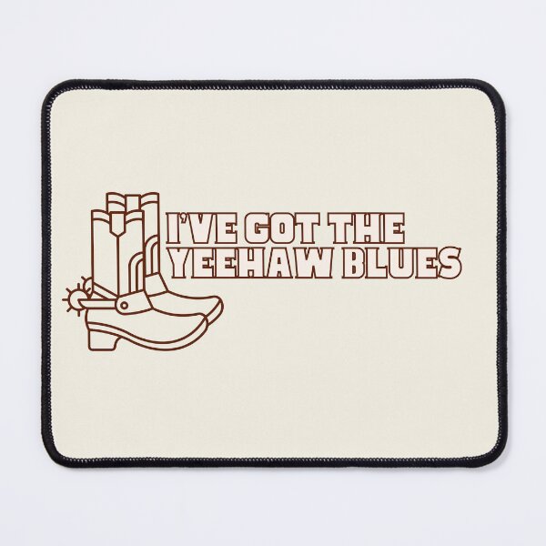 Item preview, Yeehaw Blues Cowboy Boots designed and sold by Pink Ribbon.