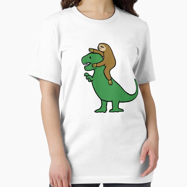 Item preview, Sloth Riding T-Rex designed and sold by jezkemp.