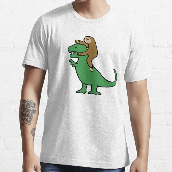 Item preview, Sloth Riding T-Rex designed and sold by jezkemp.