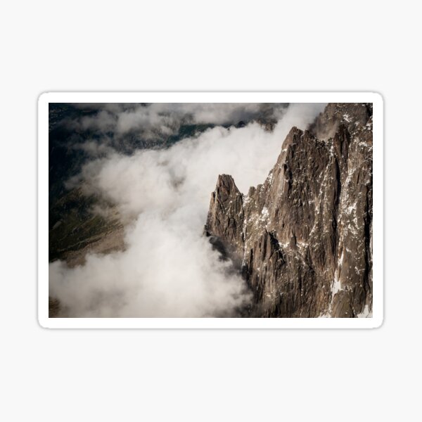 Rock meets cloud Sticker