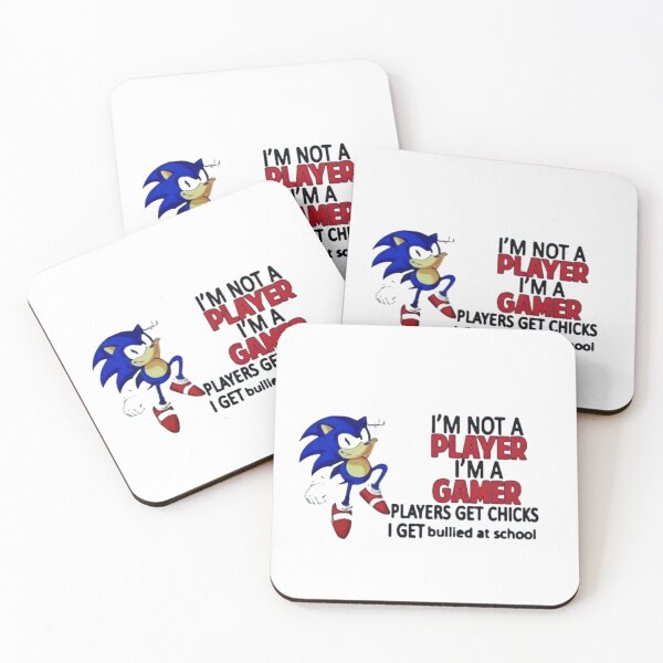 Item preview, I'm not a player i'm a gamer players get chicks i get bullied at school designed and sold by FirnandArt.