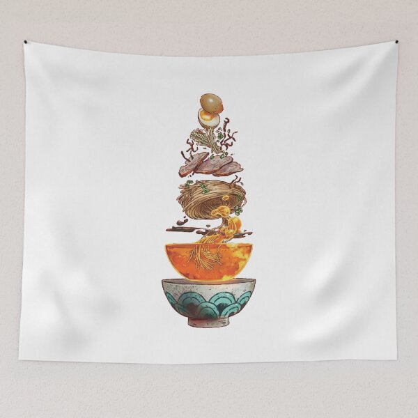 Item preview, The Great Ramen off Kanagawa designed and sold by RedoneDesignART ⭐⭐⭐⭐⭐.