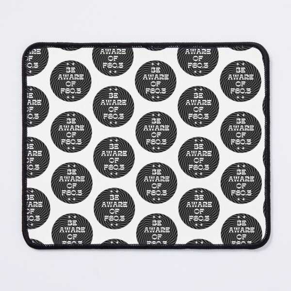 Item preview, BE AWARE OF F60.3 - A simple design to raise awareness about BPD designed and sold by OpenCloset.