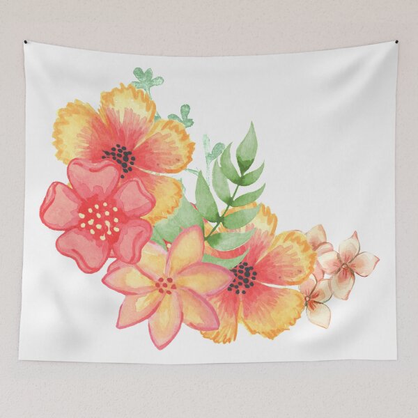 Item preview, Watercolor Floral Decoration designed and sold by jolly3434.