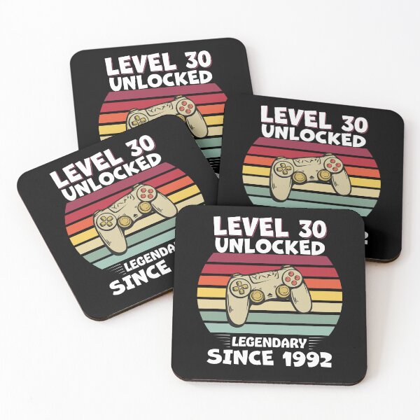 Item preview, Level 30 Unlocked 30th Birthday designed and sold by guesshirt.