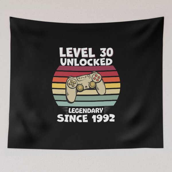 Item preview, Level 30 Unlocked 30th Birthday designed and sold by guesshirt.