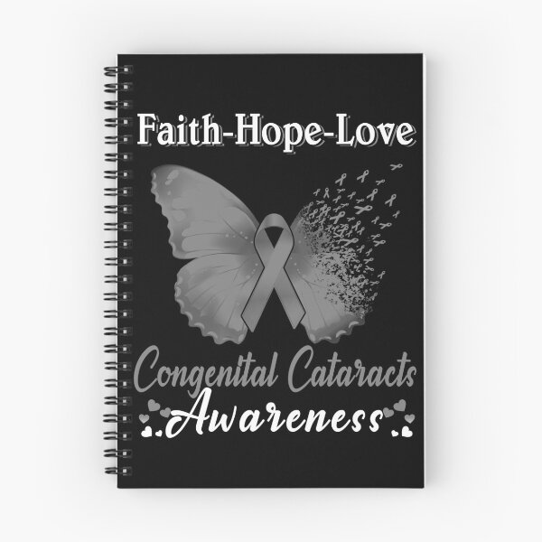 Item preview, Faith Hope Love Butterfly Congenital Cataracts Awareness designed and sold by Gillosina.