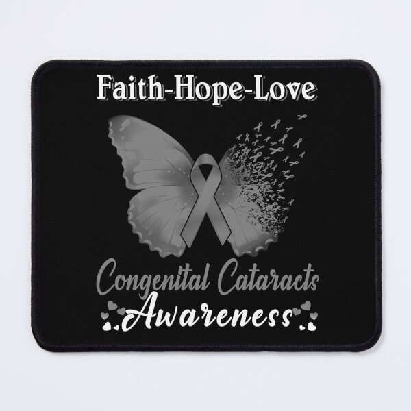 Item preview, Faith Hope Love Butterfly Congenital Cataracts Awareness designed and sold by Gillosina.