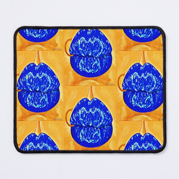 Item preview, Blue Lip Pierced designed and sold by Jacklyn G.  Jones.