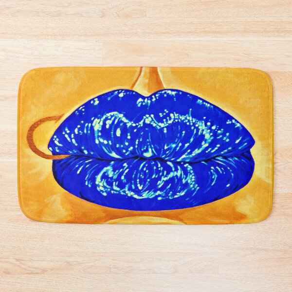 Item preview, Blue Lip Pierced designed and sold by Jacklyn G.  Jones.