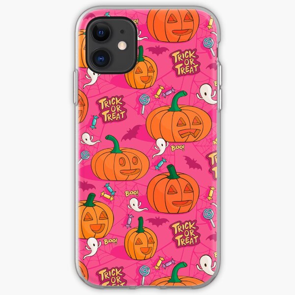 Trick or Treat - Halloween Funda blanda para iPhone