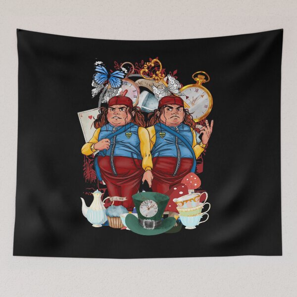 Item preview, Alice in wonderland, tweedle dee and tweedle dum designed and sold by Martzart.