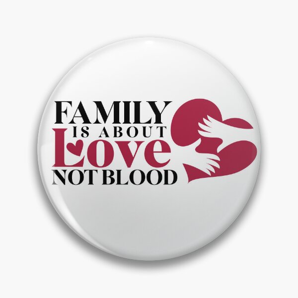 Item preview, Family is about love not blood - Adoption t-shirt  designed and sold by ohdesigno.