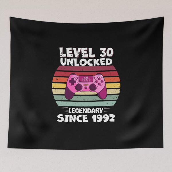 Item preview, Level 30 Unlocked 30th Birthday designed and sold by guesshirt.