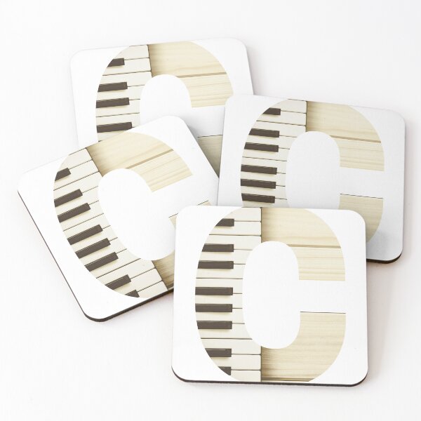 Item preview, Wooden Piano - Piano Keys - Letter 'C' designed and sold by AJGDesignsByAsh.