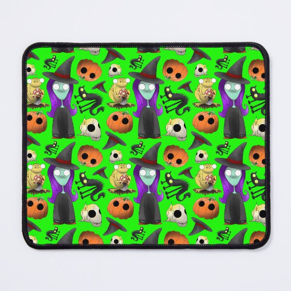Item preview, Creepy Cutie Halloween Witchy Pattern (Crooties) designed and sold by Tarnya Jones.