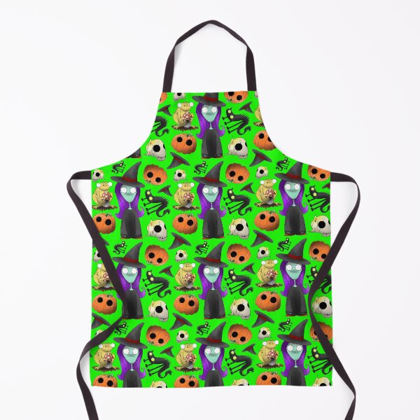 Item preview, Creepy Cutie Halloween Witchy Pattern (Crooties) designed and sold by Tarnya Jones.