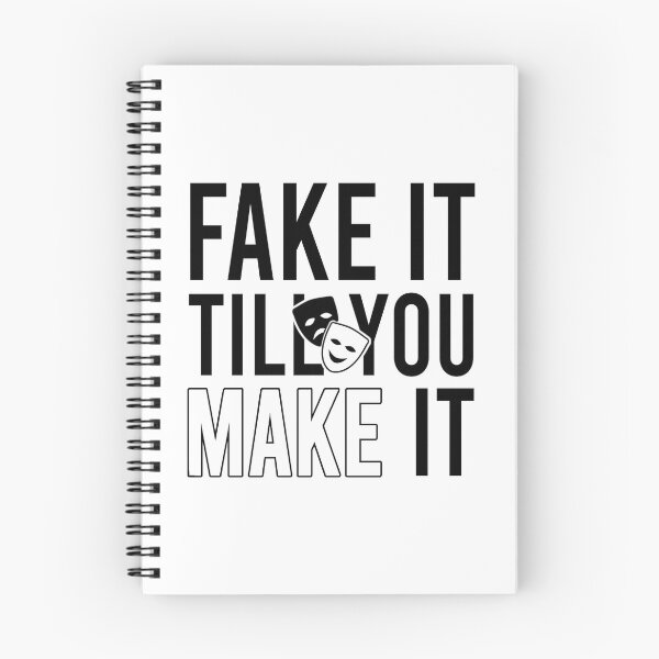 Item preview, Fake It Till You Make It designed and sold by Bigilyy.