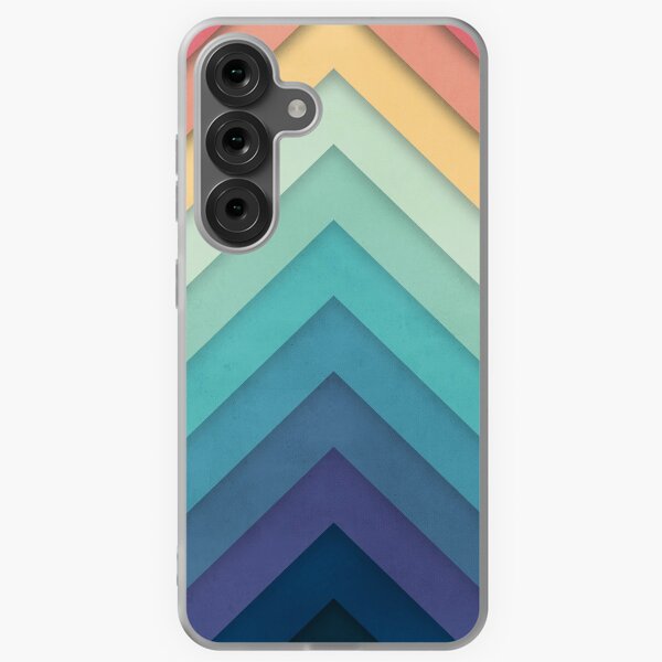 Retro Chevrons 002 Samsung Galaxy Soft Case