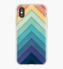 Retro Chevrons 002 iPhone Case