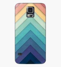 Retro Chevrons 002 Case/Skin for Samsung Galaxy