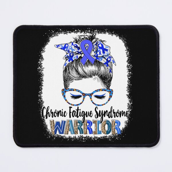 Item preview, Messy Bun Leopard Chronic Fatigue Syndrome Warrior designed and sold by rechardtee.
