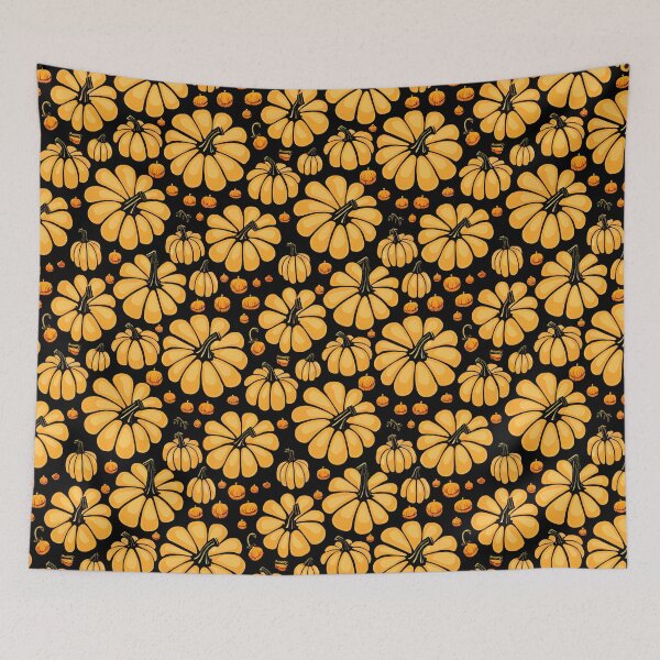 Item preview, Retro Pumpkin pattern designed and sold by Foodcolored.