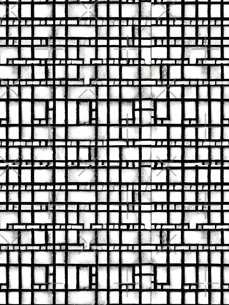 Thumbnail 3 of 3, Scarf, Tile Boxset Pattern Design designed and sold by NellVerde.