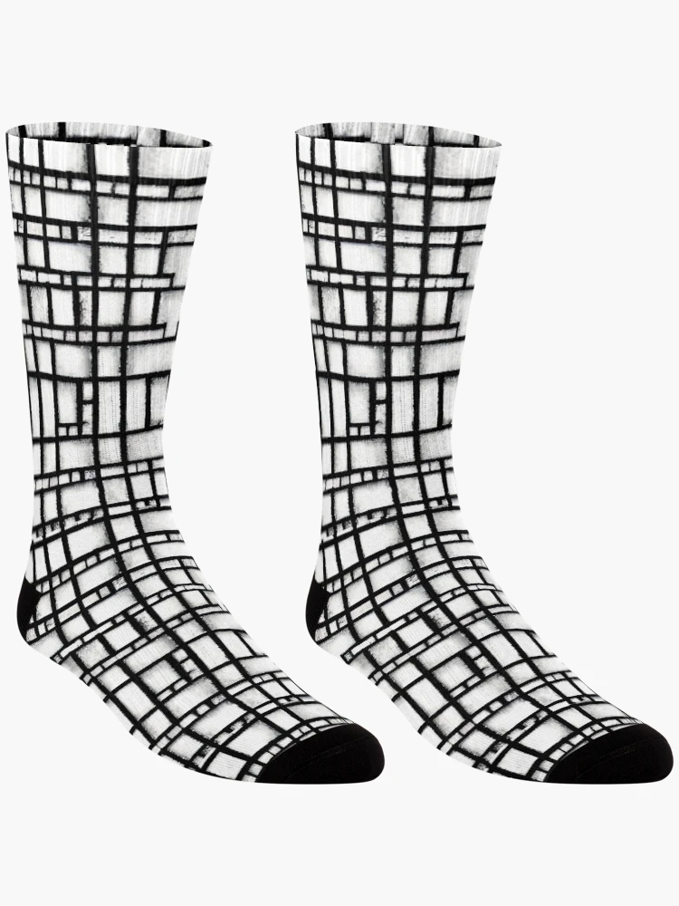 Thumbnail 3 of 5, Socks, Tile Boxset Pattern Design designed and sold by NellVerde.