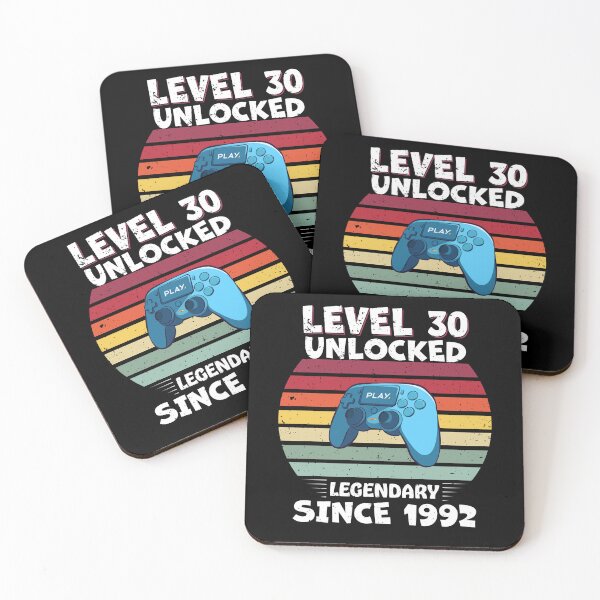 Item preview, Level 30 Unlocked 30th Birthday designed and sold by guesshirt.
