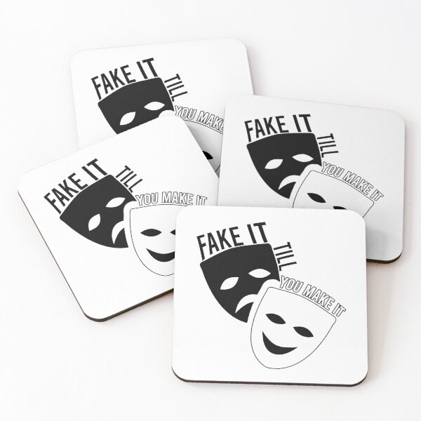 Item preview, Fake It Till You Make It designed and sold by Bigilyy.