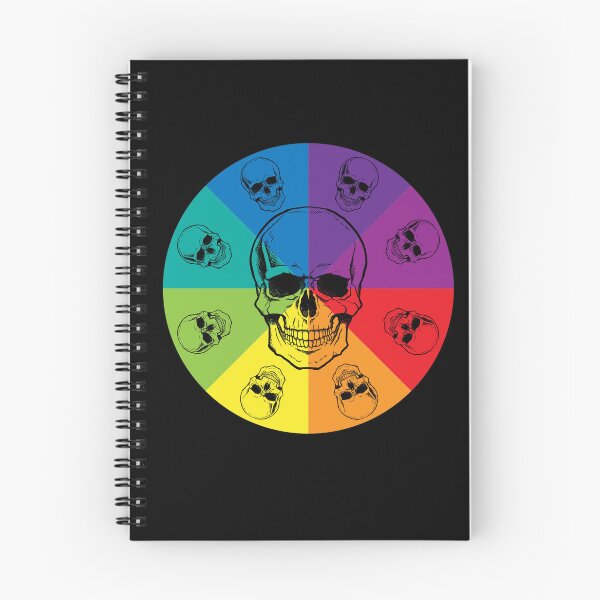 Item preview, Rainbow Skull designed and sold by ZyrineDesigns.