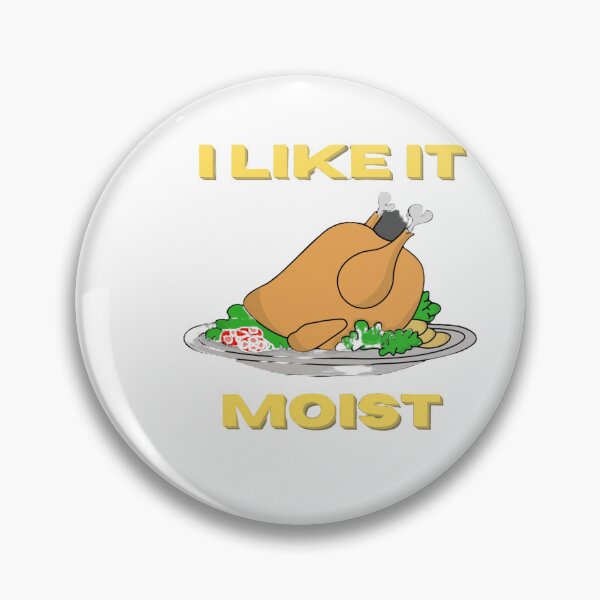 Item preview, RedboneAnon Unisex Tshirt ILike It MoistTshirt Funny Thanksgiving Turkey Dinner Graphic Novelty Tee designed and sold by redboneanon.