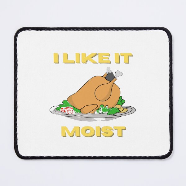 Item preview, RedboneAnon Unisex Tshirt ILike It MoistTshirt Funny Thanksgiving Turkey Dinner Graphic Novelty Tee designed and sold by redboneanon.