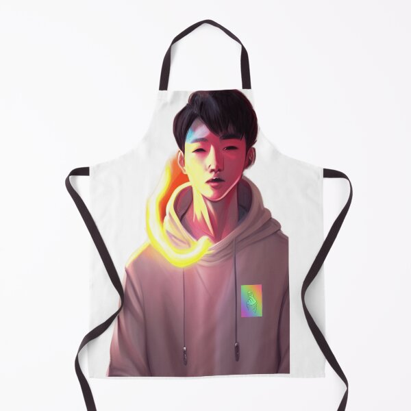 Item preview, LOOKISM  | pink hoodie with finger heart designed and sold by zheworkstudio.
