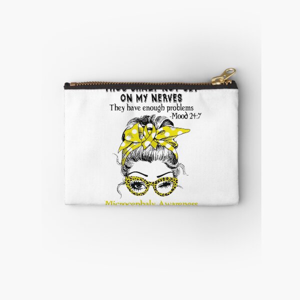 Item preview, Microcephaly Awareness - Thou Shalt Not Get On My Nerves they have enough problems designed and sold by Aaron309.