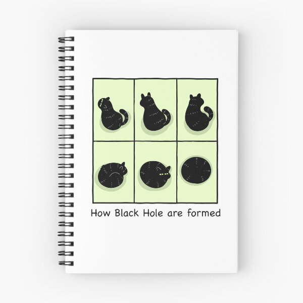 Item preview, Funny Cat Black hole designed and sold by tactooncat.