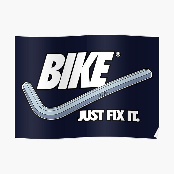 BIKE - Just Fix It | Light Poster