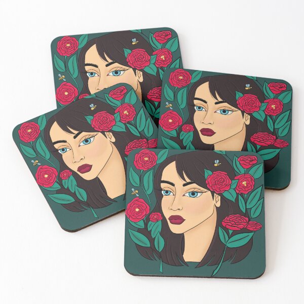 Item preview, Camellia Japonica designed and sold by Leona Lynn Artistry.