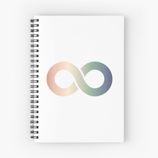 Item preview, Pastel Neurodivergence Infinity Logo designed and sold by Starswift7.