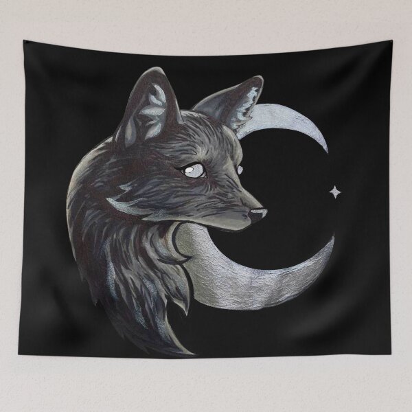 Item preview, Silver Moon Fox  designed and sold by Lady-Lilac.