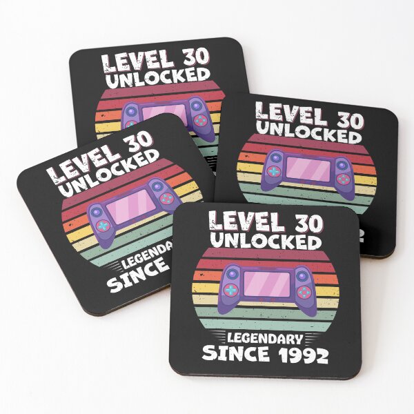Item preview, Level 30 Unlocked 30th Birthday designed and sold by guesshirt.