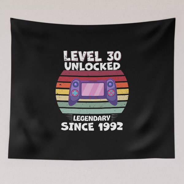 Item preview, Level 30 Unlocked 30th Birthday designed and sold by guesshirt.