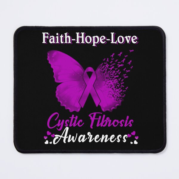 Item preview, Faith Hope Love Butterfly Cystic Fibrosis Awareness designed and sold by Gillosina.