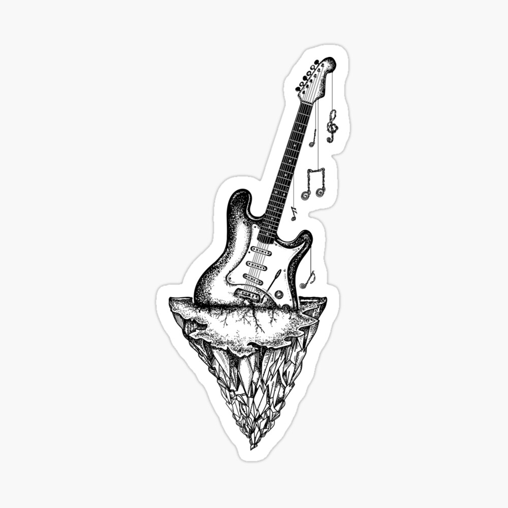 dragon guitar tattoo by Dani-Cali on DeviantArt