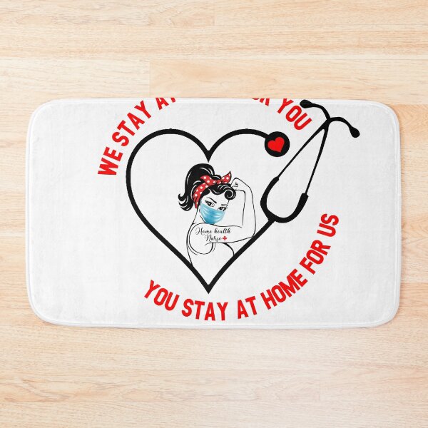 Item preview, Home Health Nurse Graphic Nurses And Nursing T-Shirt designed and sold by Simeon	 Dorelus.